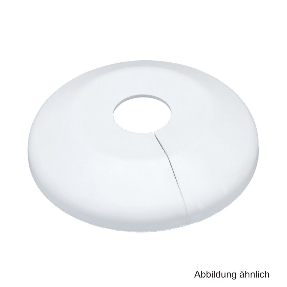 Fränkische Rohrwerke Wasserrohr Alpex Einzelrosette 16 mm altweiß