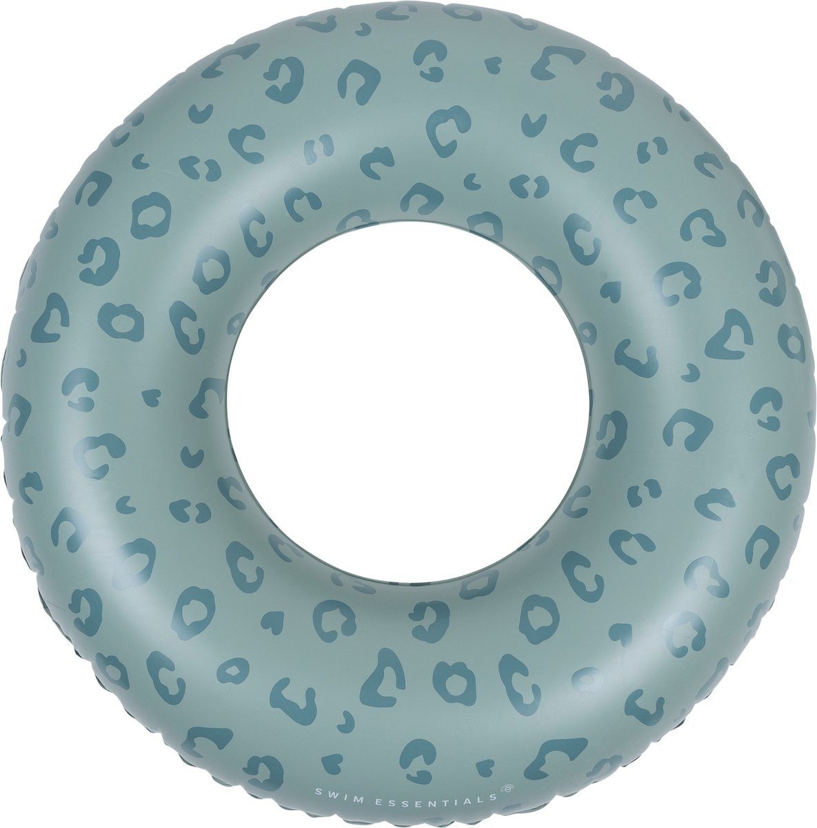 Swim Essentials Schwimmring Schwimmring 90 cm Grün Leopard, Schwimmreifen Reifen Ring Schwimmhilfe