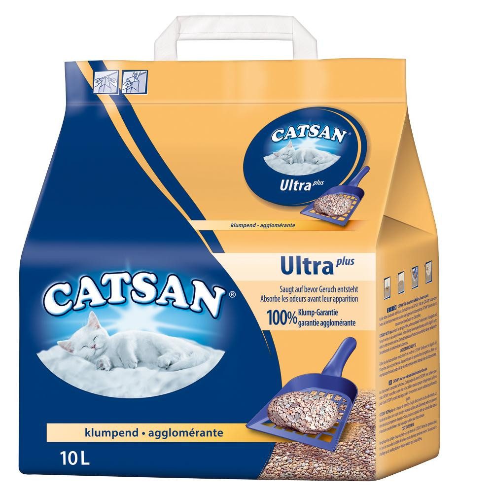 Katzenstreu ULTRA Plus Klumpstreu 10l