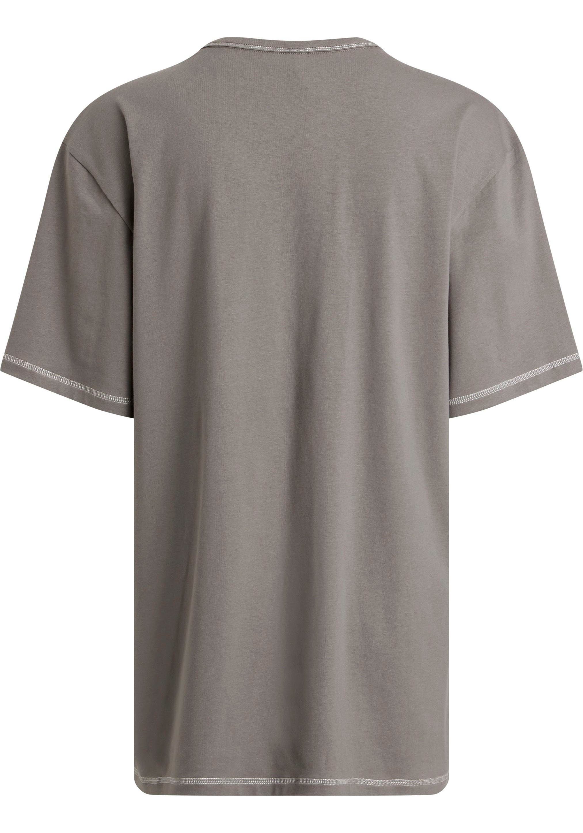 T-Shirt mit CREW Underwear Calvin Klein Rundhalsausschnitt S/S NECK