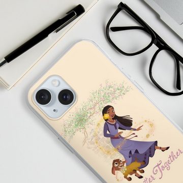 DeinDesign Handyhülle Offizielles Lizenzprodukt Prinzessin Wish Better Together, Apple iPhone 15 Silikon Hülle Bumper Case Handy Schutzhülle