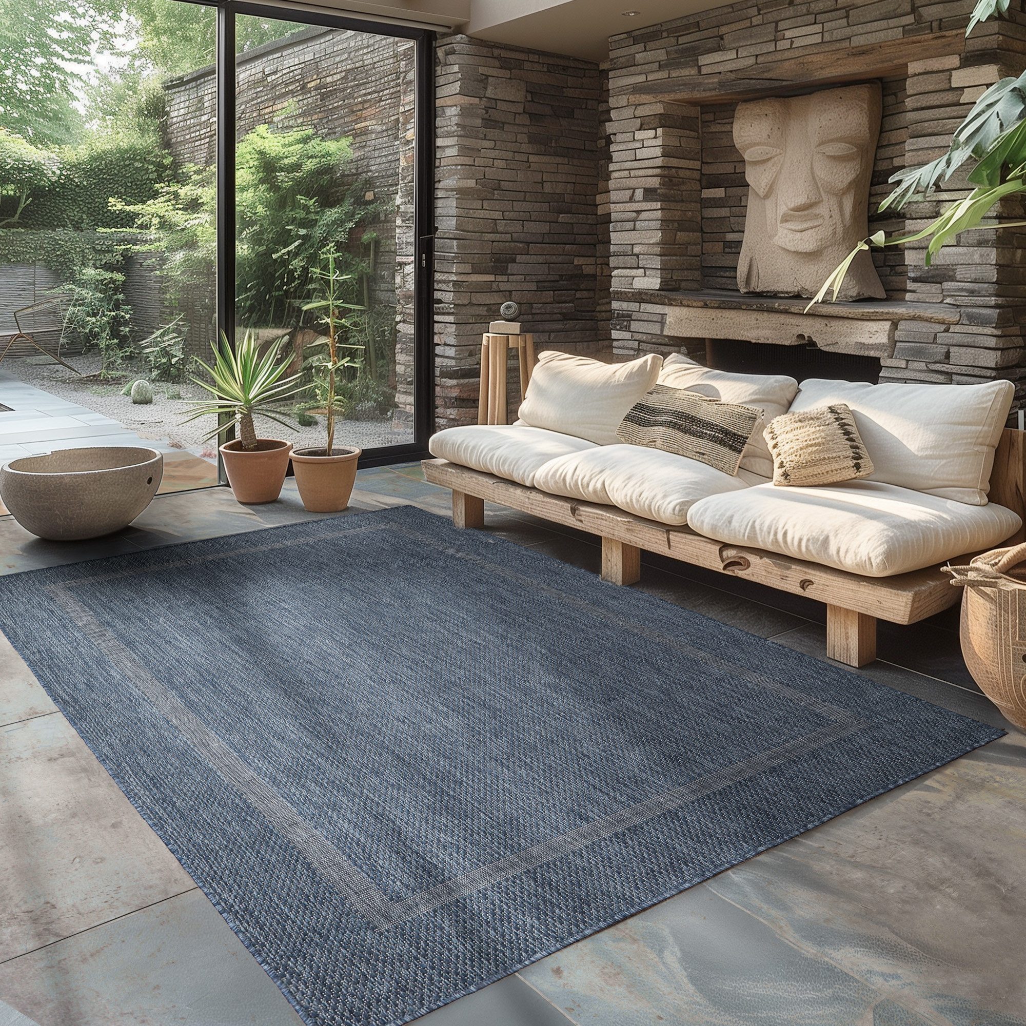 Carpettex Outdoorteppich Unicolor - Einfarbig, Läufer, günstig online kaufen