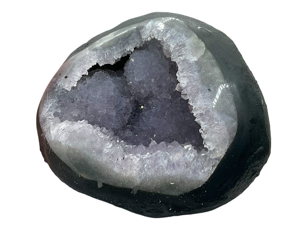 Steinfixx® Edelstein Amethyst Minidruse mit phantastischen Kristallen 12x8x10 cm 786gr., (Unikat-Masterpiece 1644, 1-St., Ideal für Schreibtisch - Dekoration), AAA-Qualität aus Brasilien