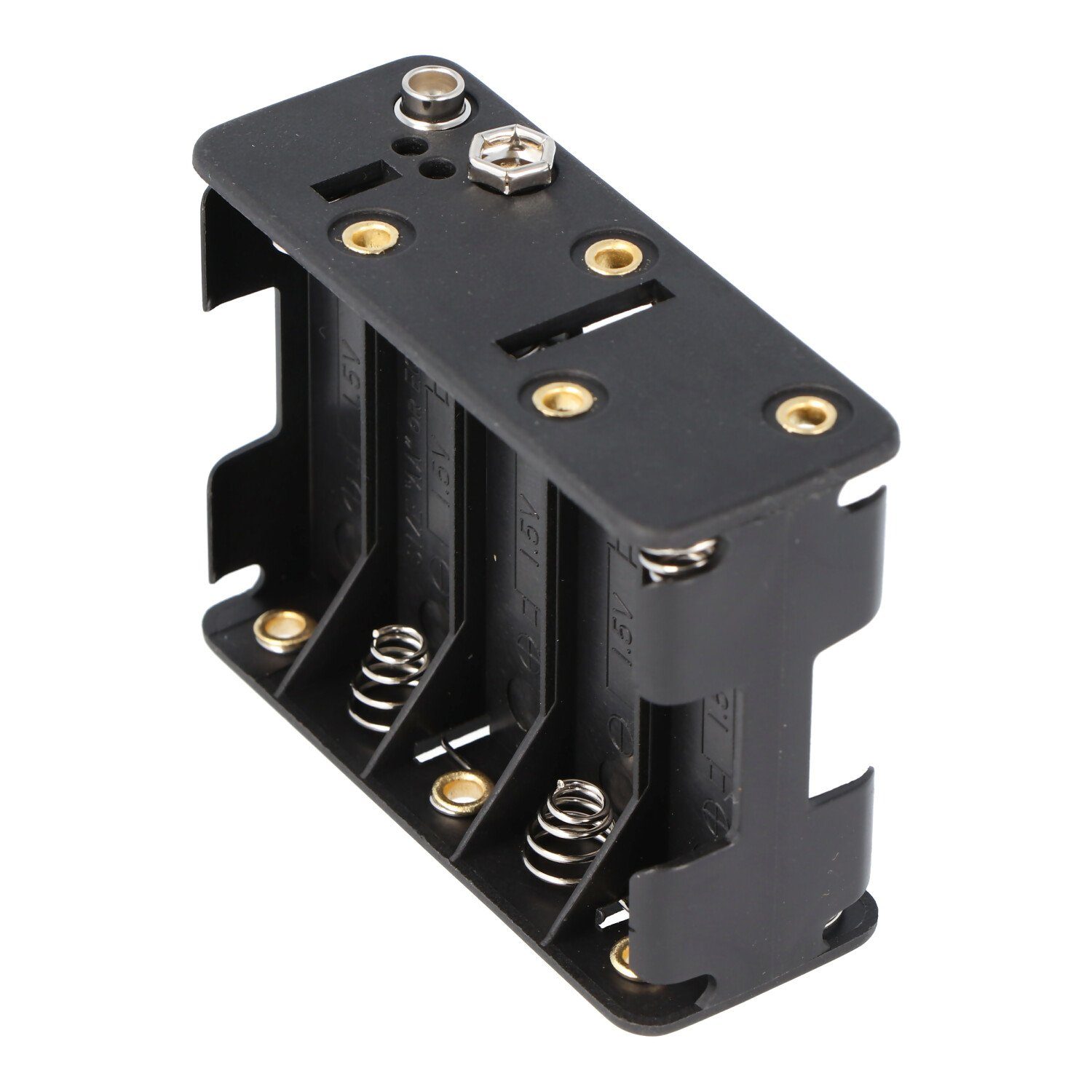 AccuCell Batteriehalter für 10x Mignon AA LR6 Batterie, Akku – Batteriehalter Batterie