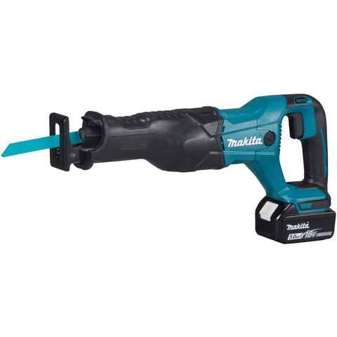 Makita Akku-Reciprosäge DJR186RT, 18 V, mit Akku und Ladegerät