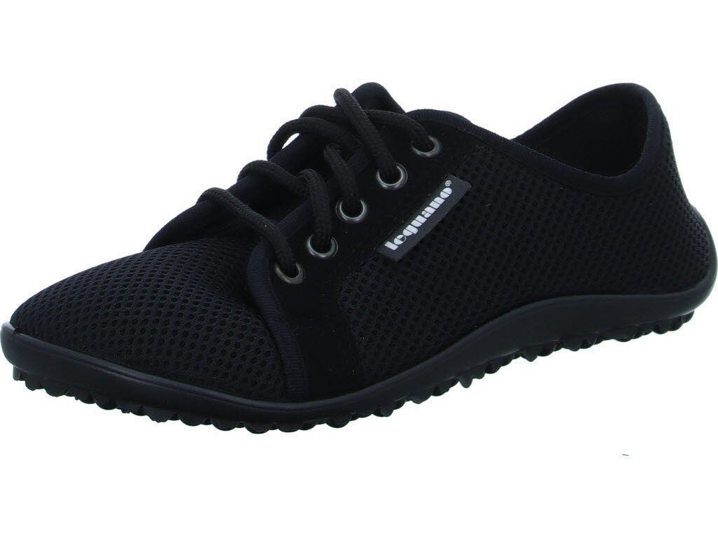 Leguano aktiv lavaschwarz, schwarze Sohle Barfußschuh günstig online kaufen