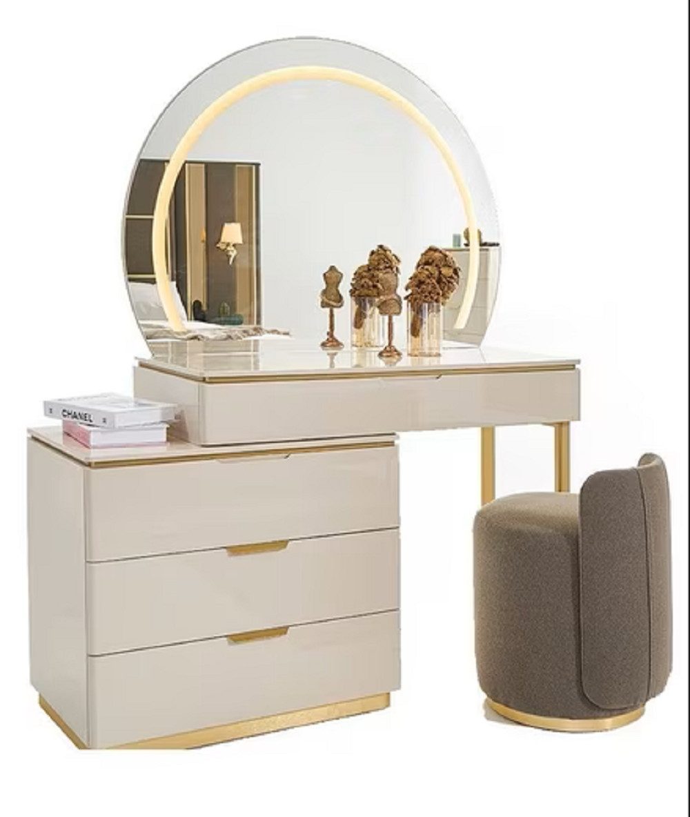 JVmoebel Schminktisch Ein moderner und eleganter Schminktisch (3-St), Made in Europa