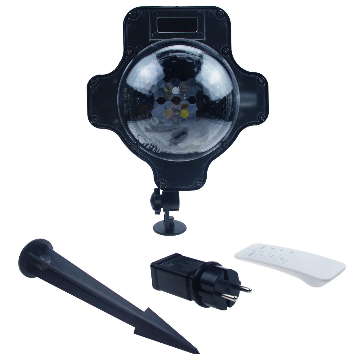 NASUM Winterzauber LED Projektor Kurzdinstanzprojektor (3000 lm, Magische Lichteffekte für die perfekte Winterstimmung)