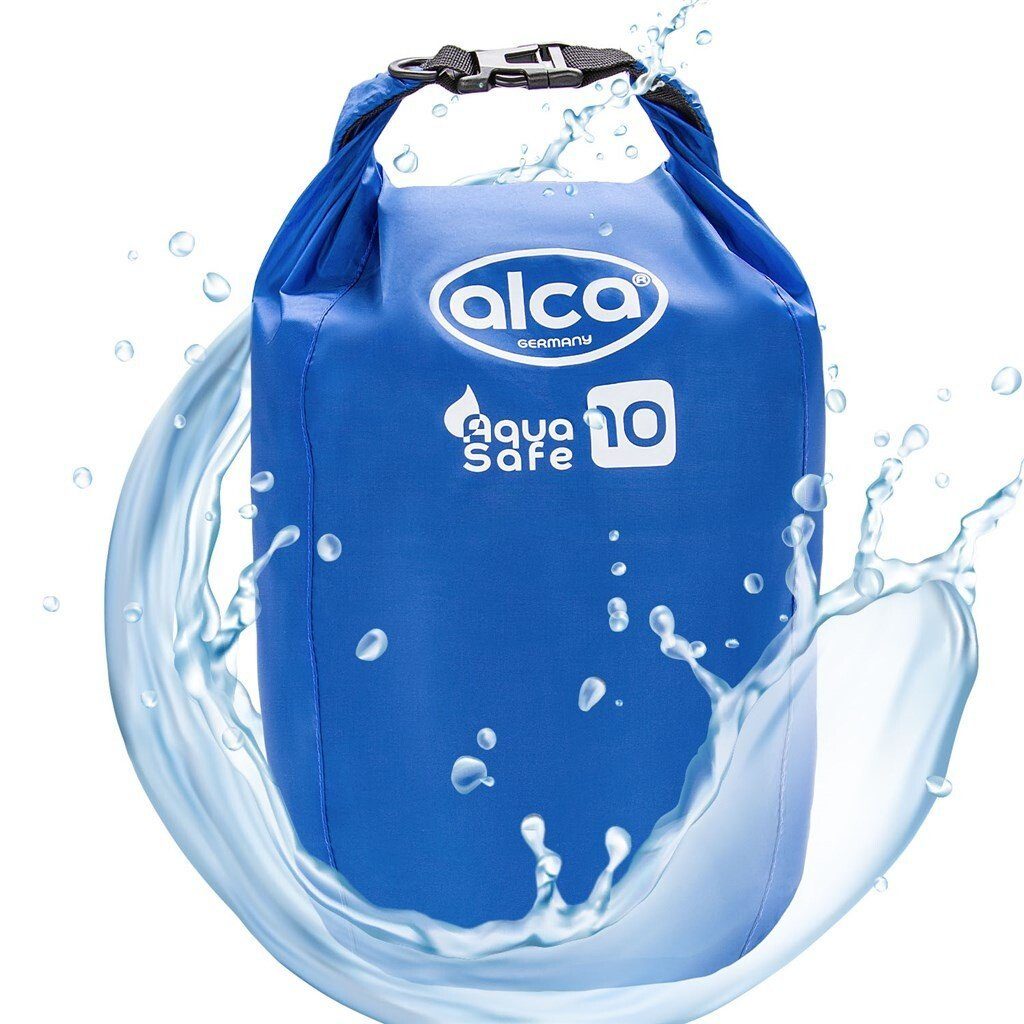 alca Packsack Drybag wasserdichter 10L - wasserdichter Rucksack Outdoor Packsack