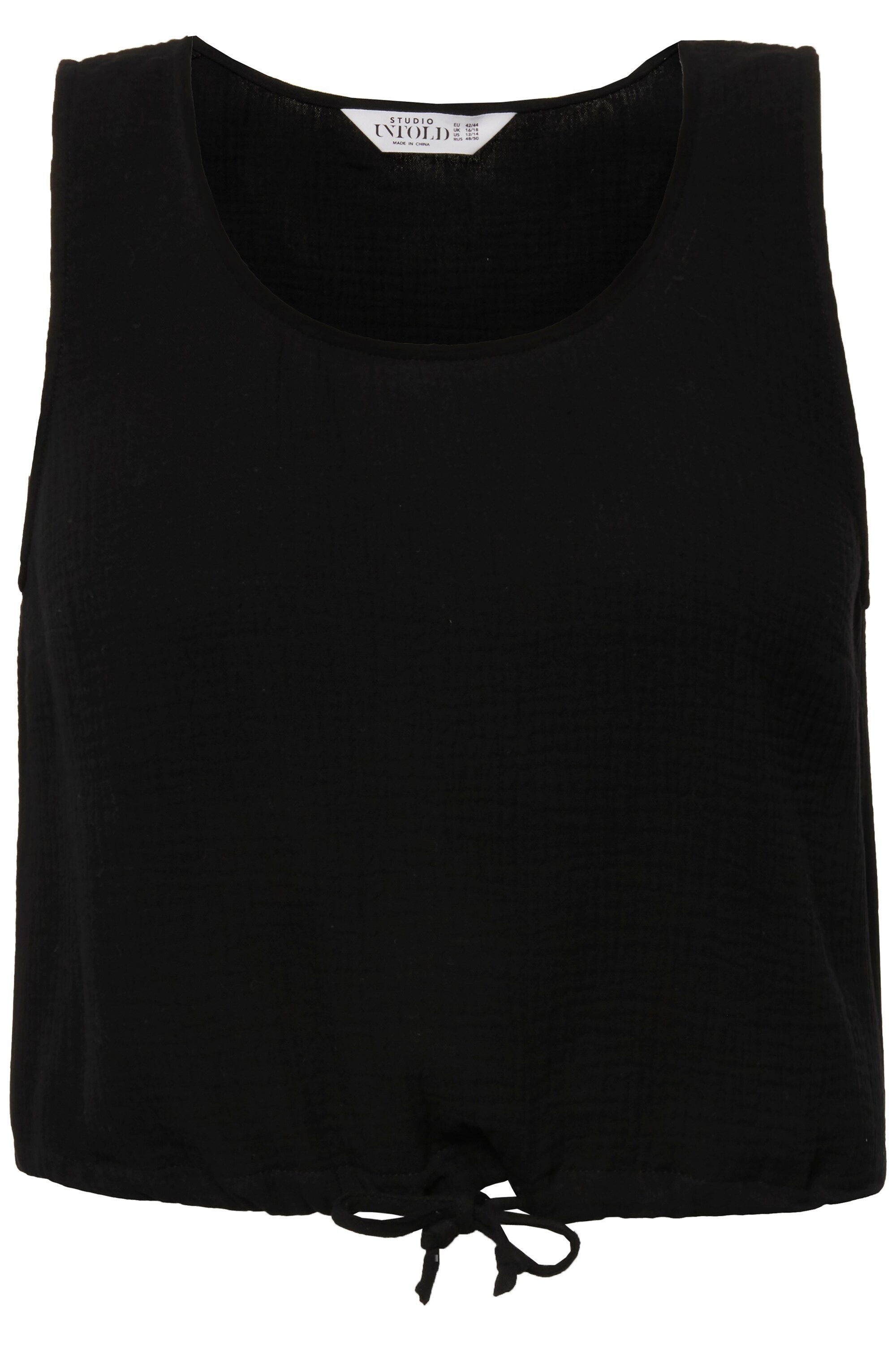 Studio Untold Spitzenbluse Musselin-Top Straight Shape günstig online kaufen