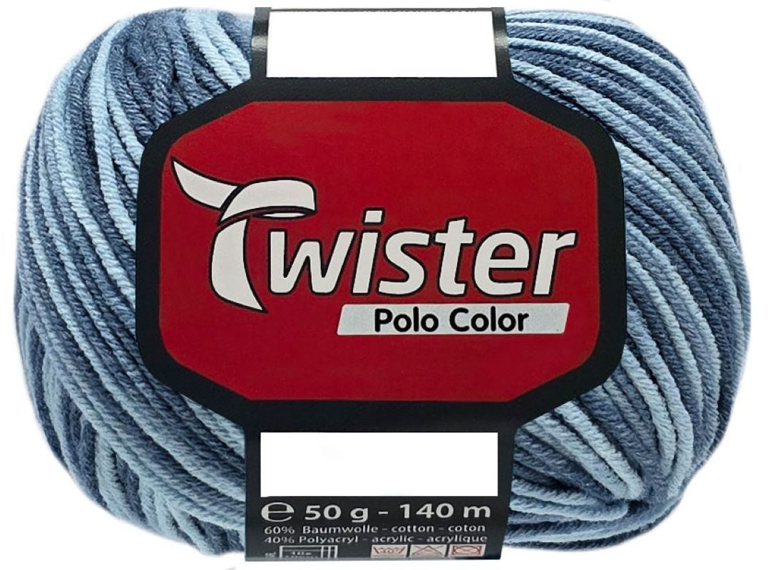 Kurtenbach 50 Gramm Twister Polo COLOR Bastelgarn