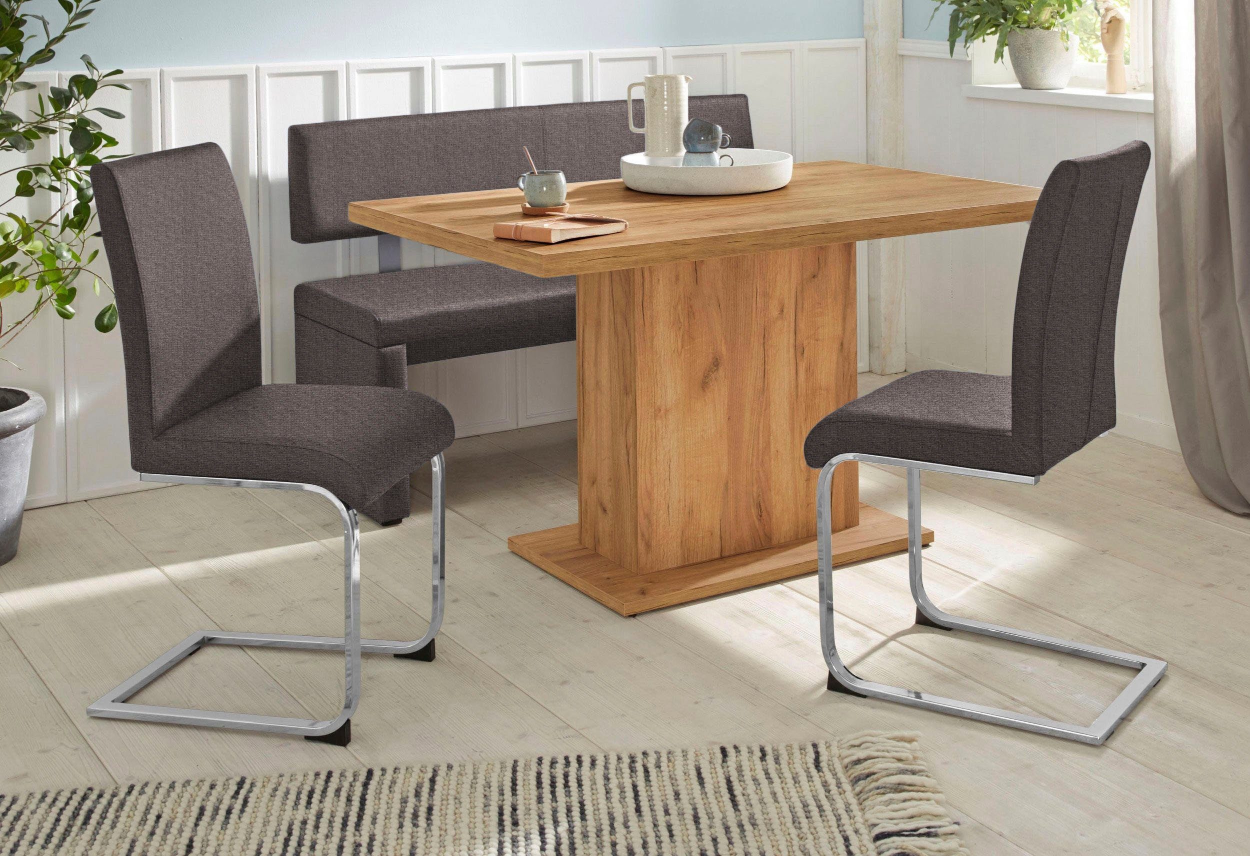 Home affaire Sitzbank "Charissa" mit Lehne, Breite 140, 160 oder 180 cm günstig online kaufen