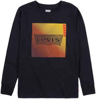Levi's® Kids Langarmshirt NEON GRADIENT LOGO TEE for BOYS