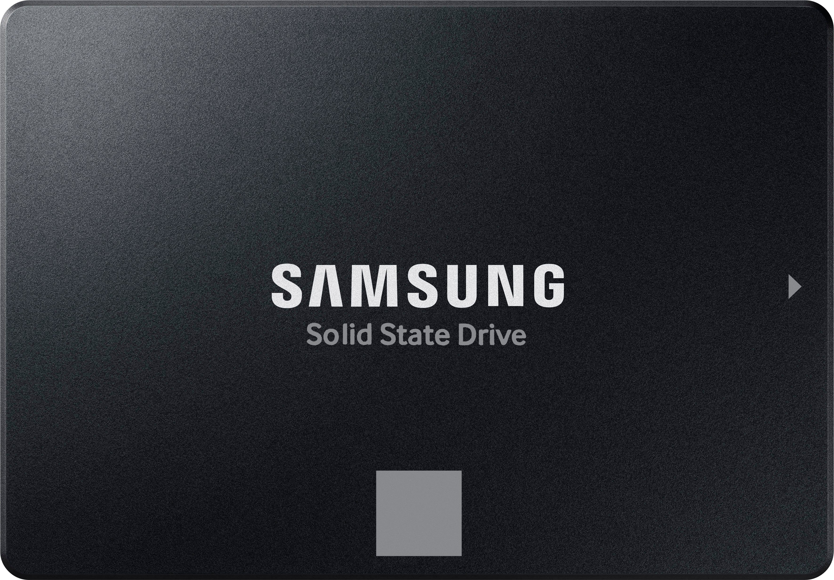 Samsung 870 EVO interne SSD (500 GB) 2,5" 560 MB/S Lesegeschwindigkeit, 530 MB/S Schreibgeschwindigkeit