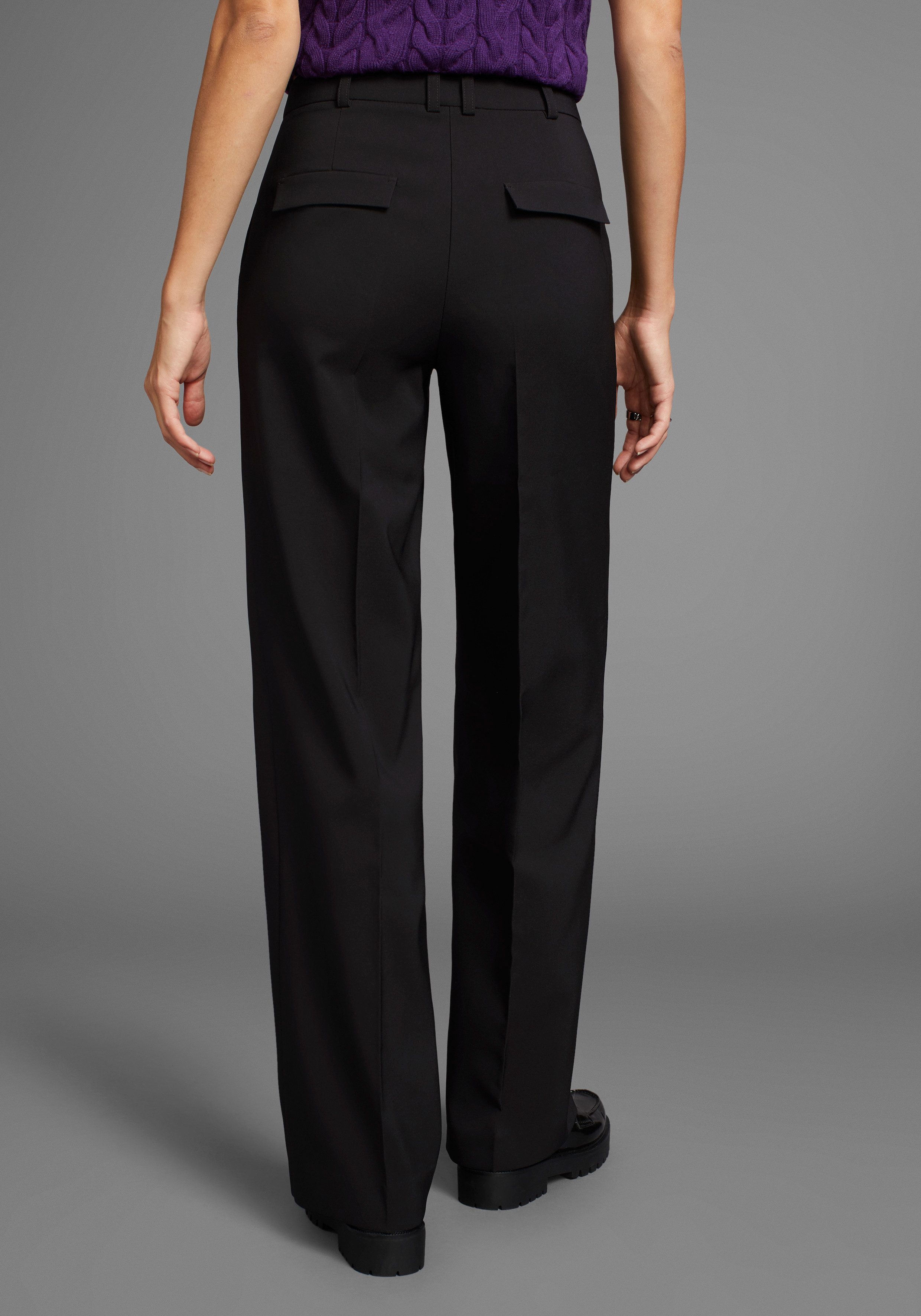 HECHTER PARIS Anzughose mit weitem Bein günstig online kaufen