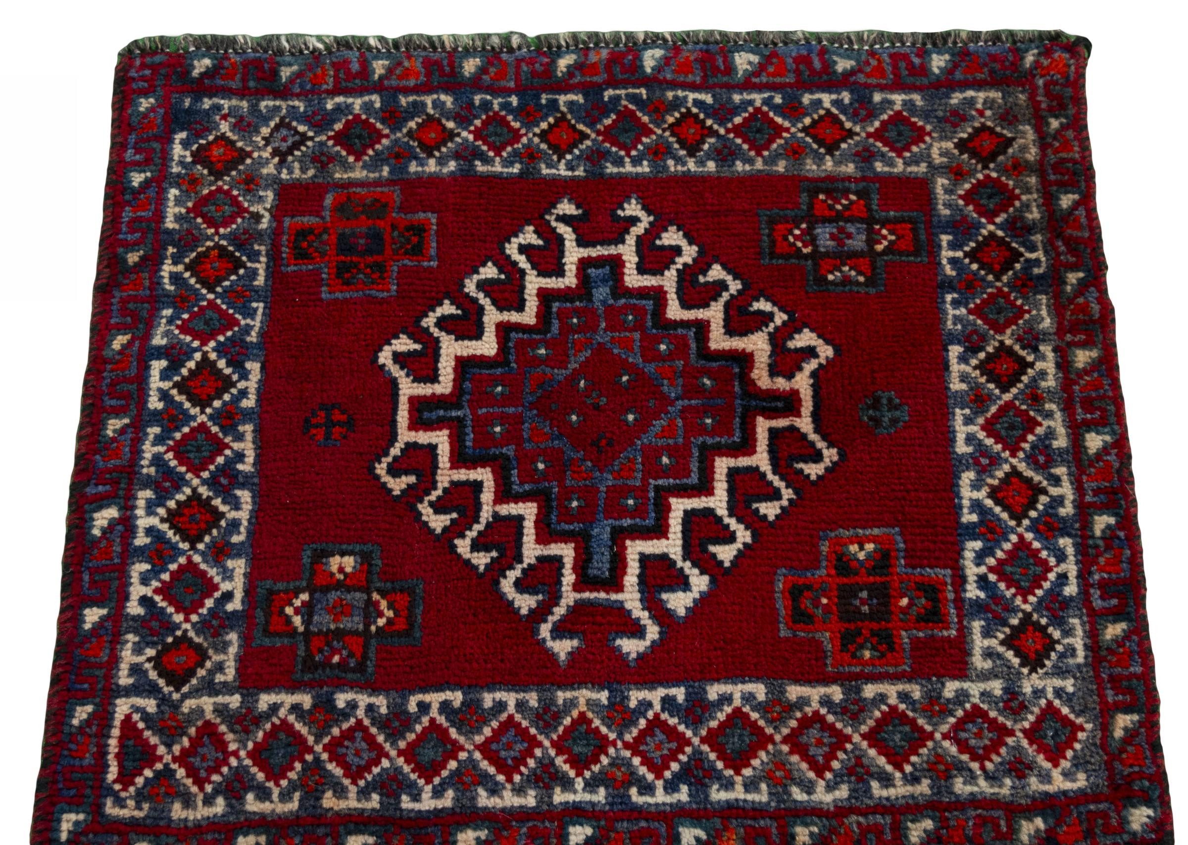 Nain Trading Orientteppich Shiraz 64x53 Handgeknüpfter Orientteppich / Perserteppich, rechteckig, Höhe: 10 mm