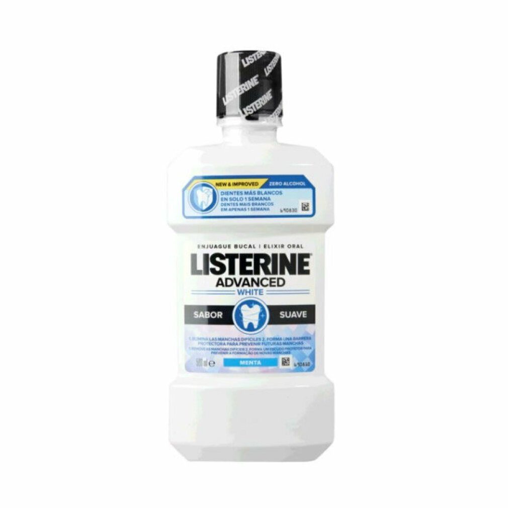 Listerine Mundspülung Advanced White Mundwasser 500ml, (Packung)