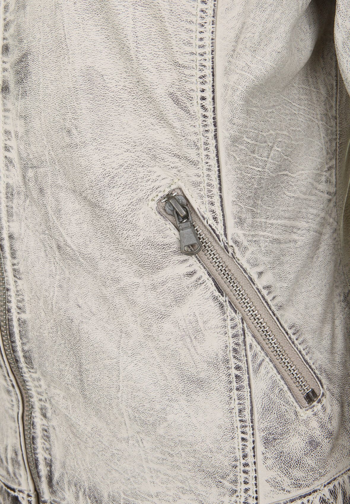H.I.S Lederjacke SAIMINA (1-St) mit wattiertem Saum – Bild 5 von 5