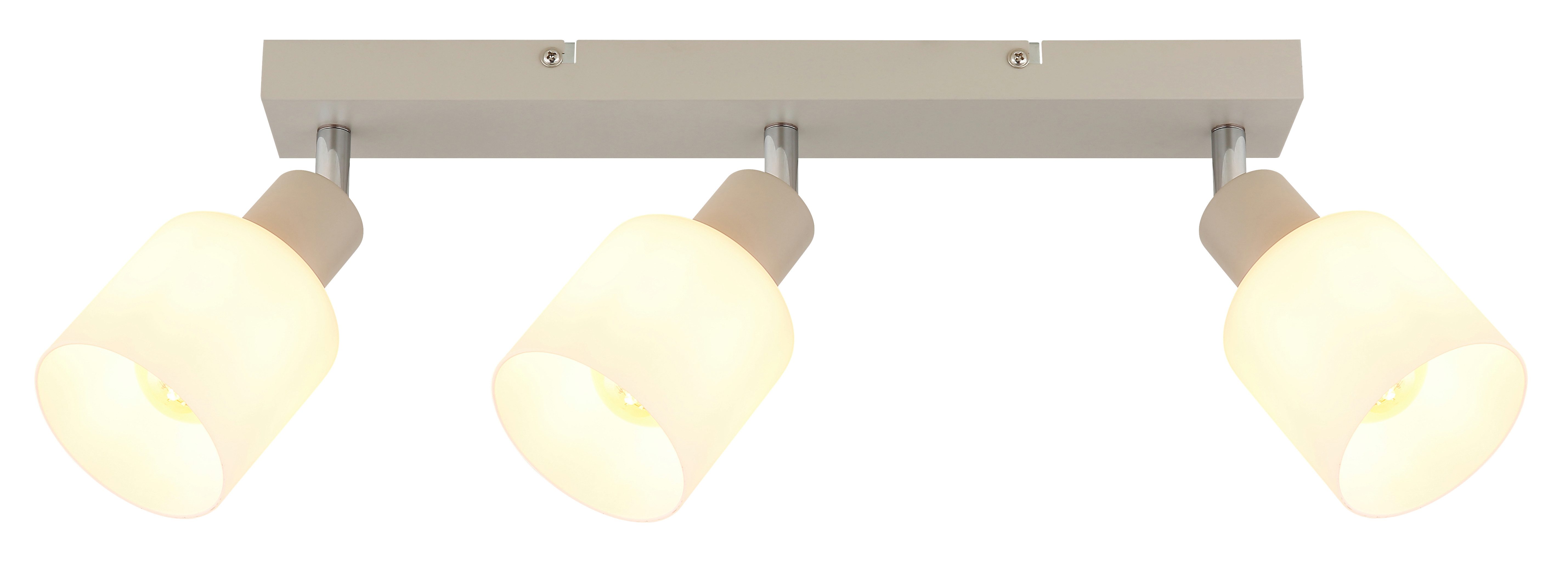 GLOBO LIGHTING Deckenspot TRENT, ohne Leuchtmittel, Drehbarer Strahler für Wohn- & Esszimmer sandfarben matt