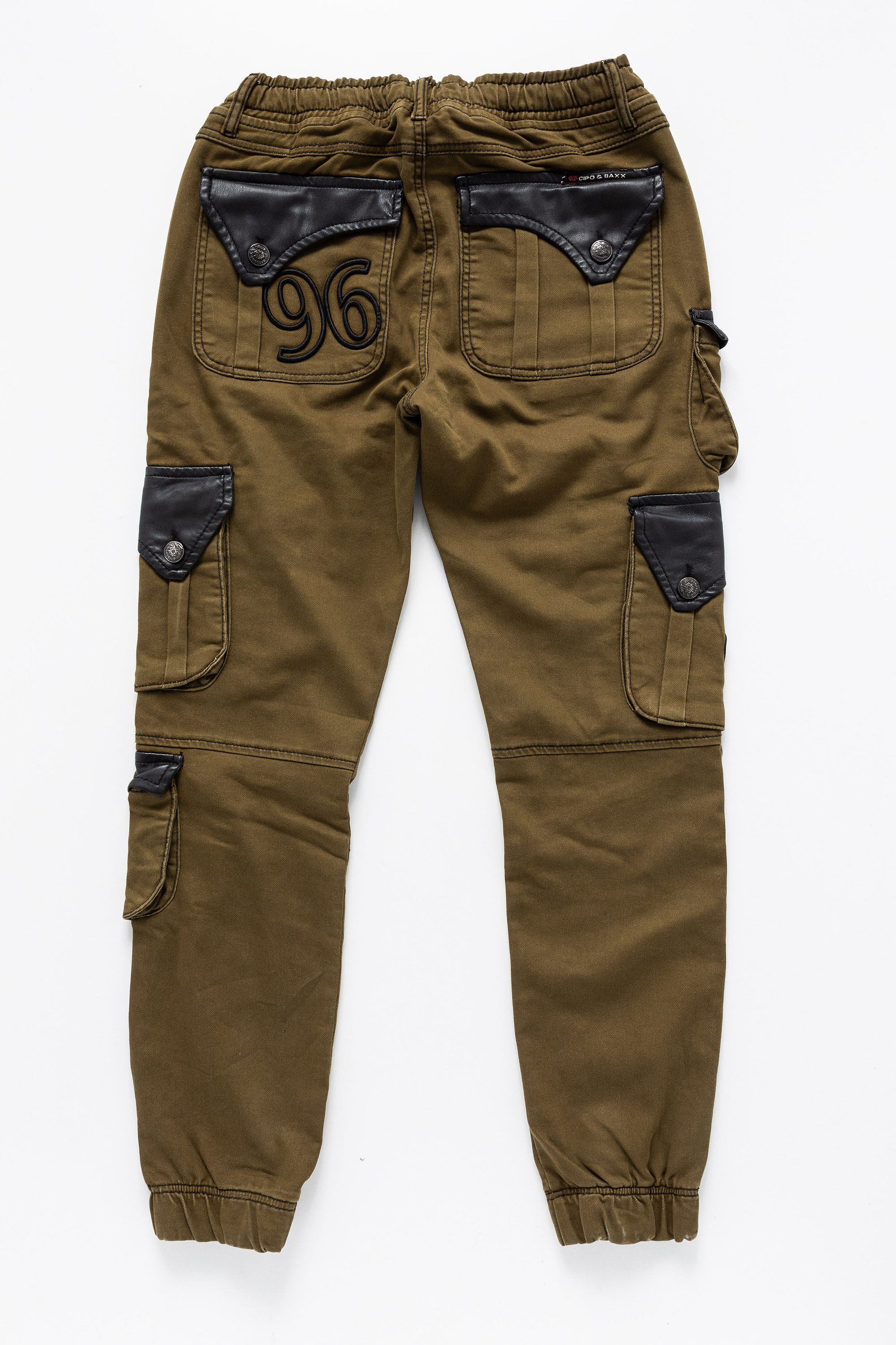 Cipo & Baxx Cargojeans Hose Lässige Details und Applikationen günstig online kaufen