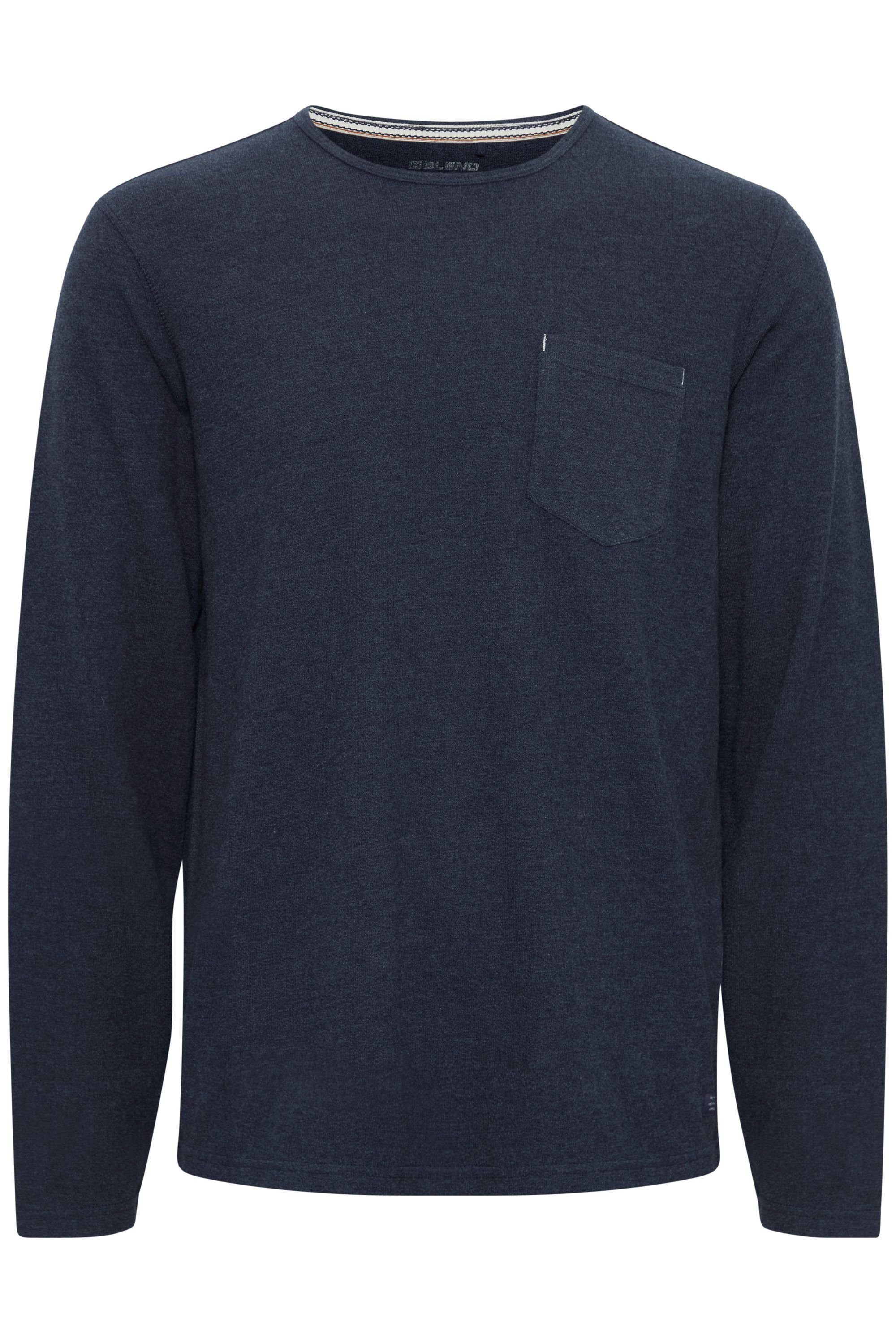 Blend Longsleeve BHTee Klassisches Langarmshirt mit Rundhalsausschnitt günstig online kaufen