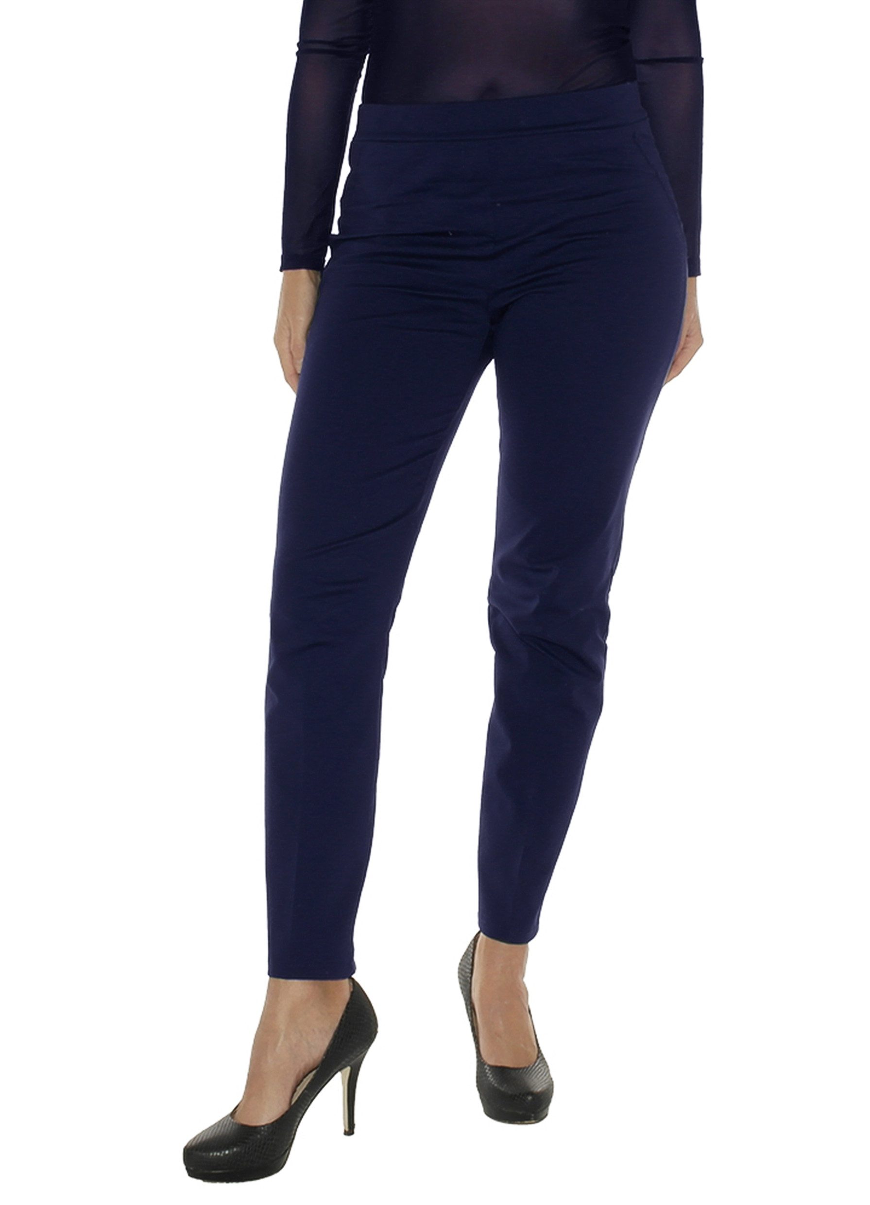 YESET Schlupfhose YESET Chino Stretch Hose lang gerade Stretchhose Schlupfh günstig online kaufen