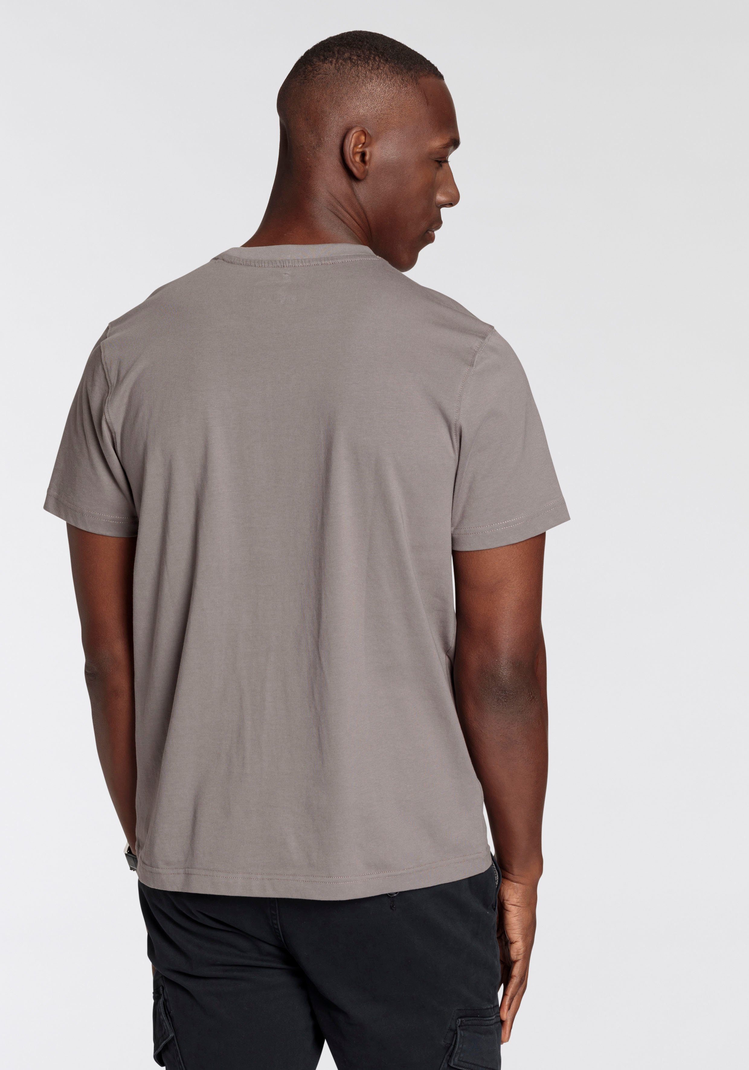 DELMAO T-Shirt Kurzarm, bedruckt, Rundhals, aus günstig online kaufen