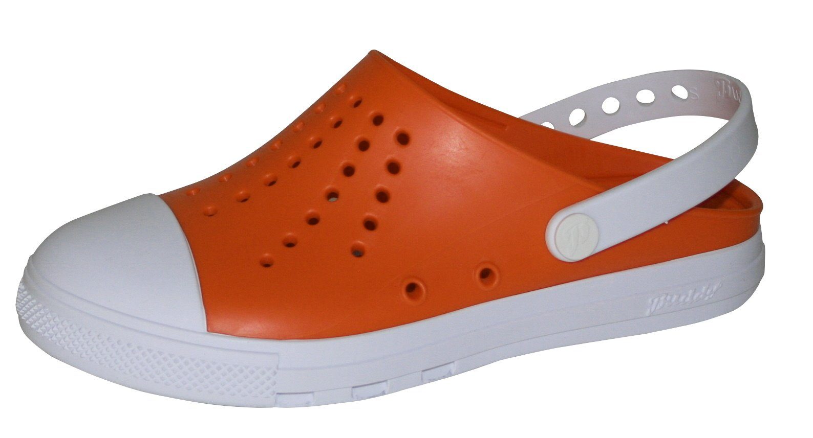 calzuro 100°C bis orange waschbar Clogs, Buddy Arbeitsschuh