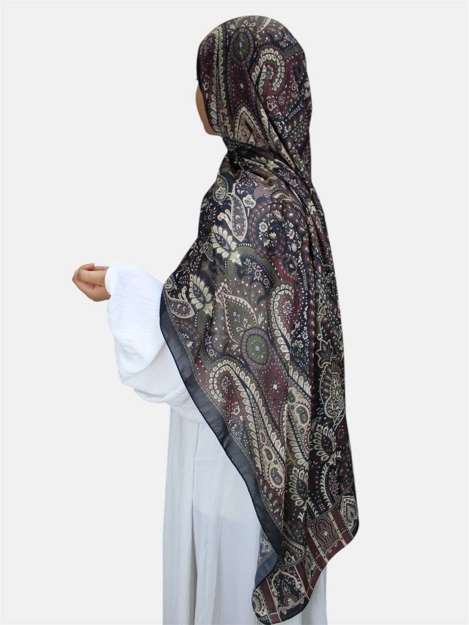 Aymasal Kopftuch Soft Boheme Hijab Bohemian Vintage Kopftuch Scarf Schal Is günstig online kaufen