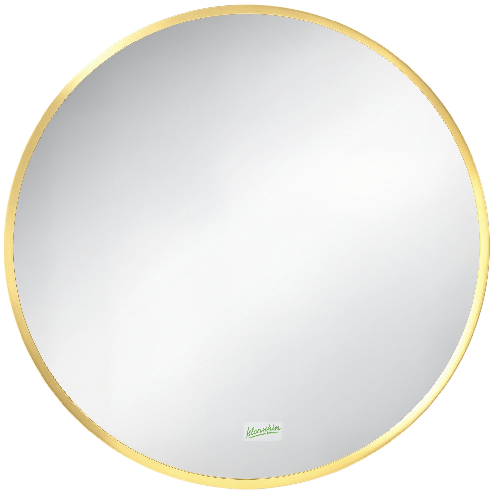 Kleankin Badspiegel Ø50 cm Badezimmerspiegel (50 cm Wandspiegel, 1-St., Run günstig online kaufen