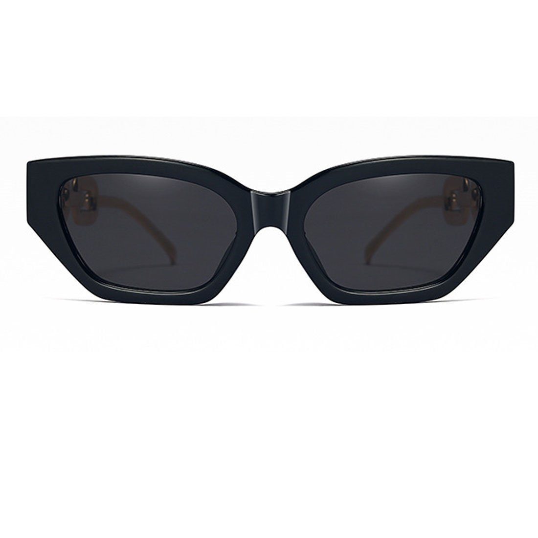 Metall,Sonnenbrille Trendige DÖRÖY Damen-Sonnenbrille aus Rahmen mit kleinem Sonnenbrille