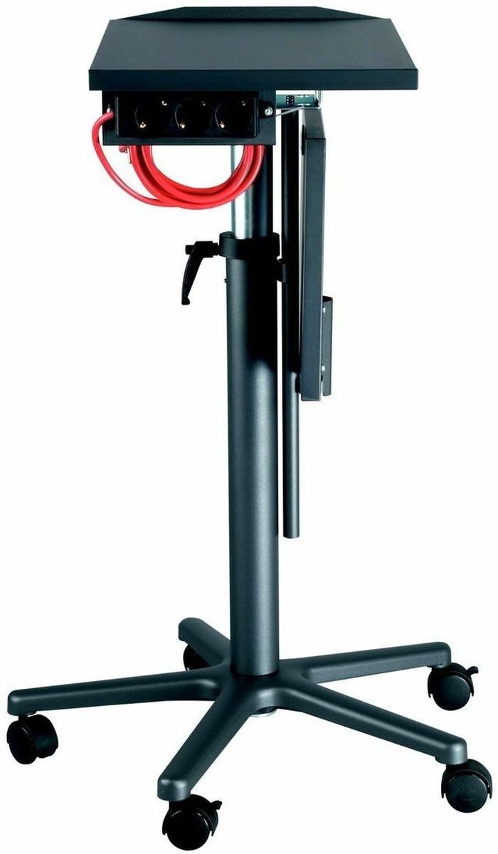 MAUL Beamertisch Beamertisch melaminharzbeschichtet HxBxT 75-120x35x50cm Tragkraft ca.