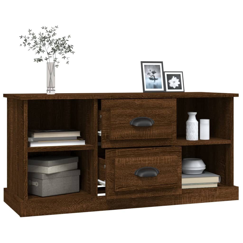 99,5x35,5x48 cm Holzwerkstoff Braun TV-Schrank Eichen-Optik furnicato