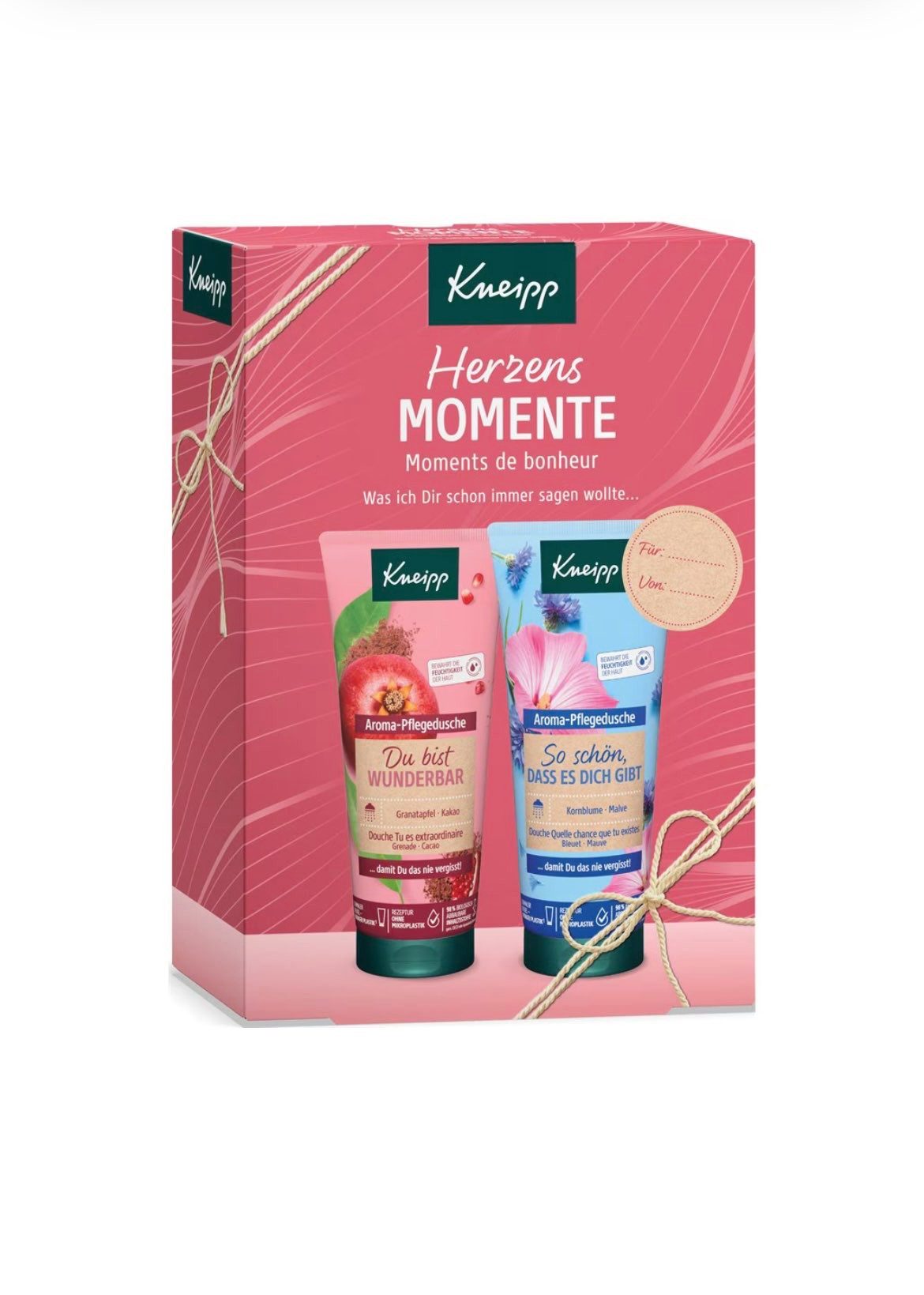 Körperpflegemittel Kneipp Geschenkset Herzensmomente