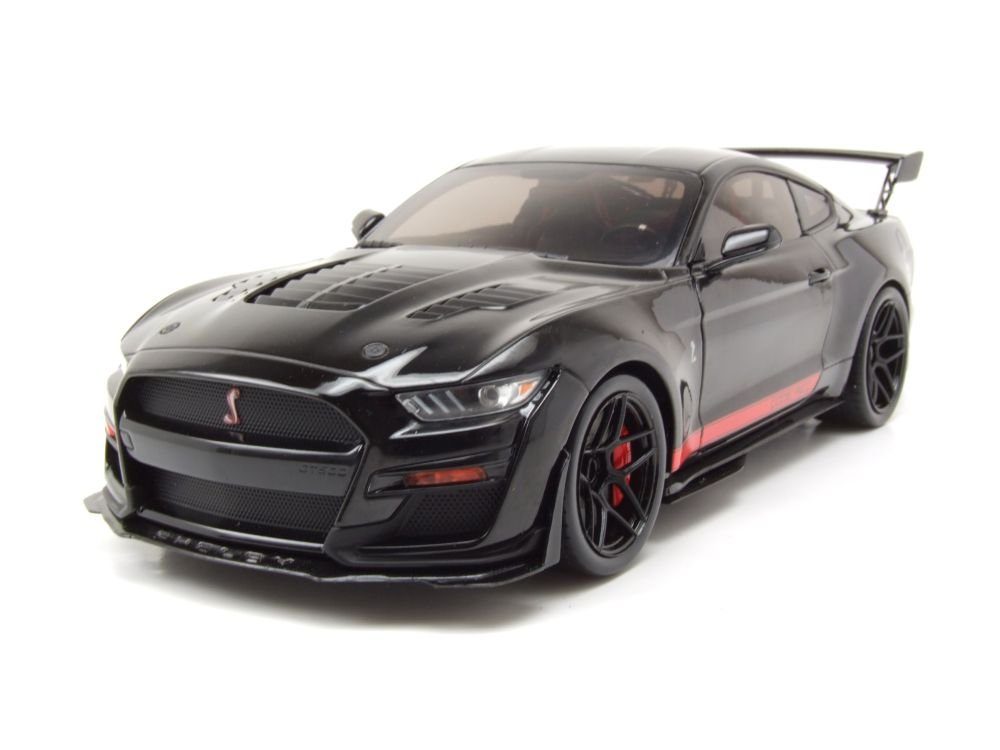 Solido Modellauto Ford Shelby Mustang GT500 Code Red 2022 schwarz, Maßstab 1:18