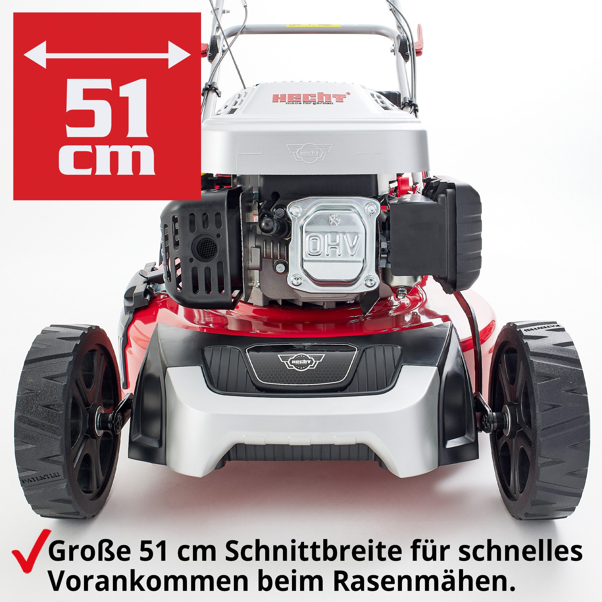 Hecht Benzinrasenmäher 553 SW 5in1 mit günstig online kaufen