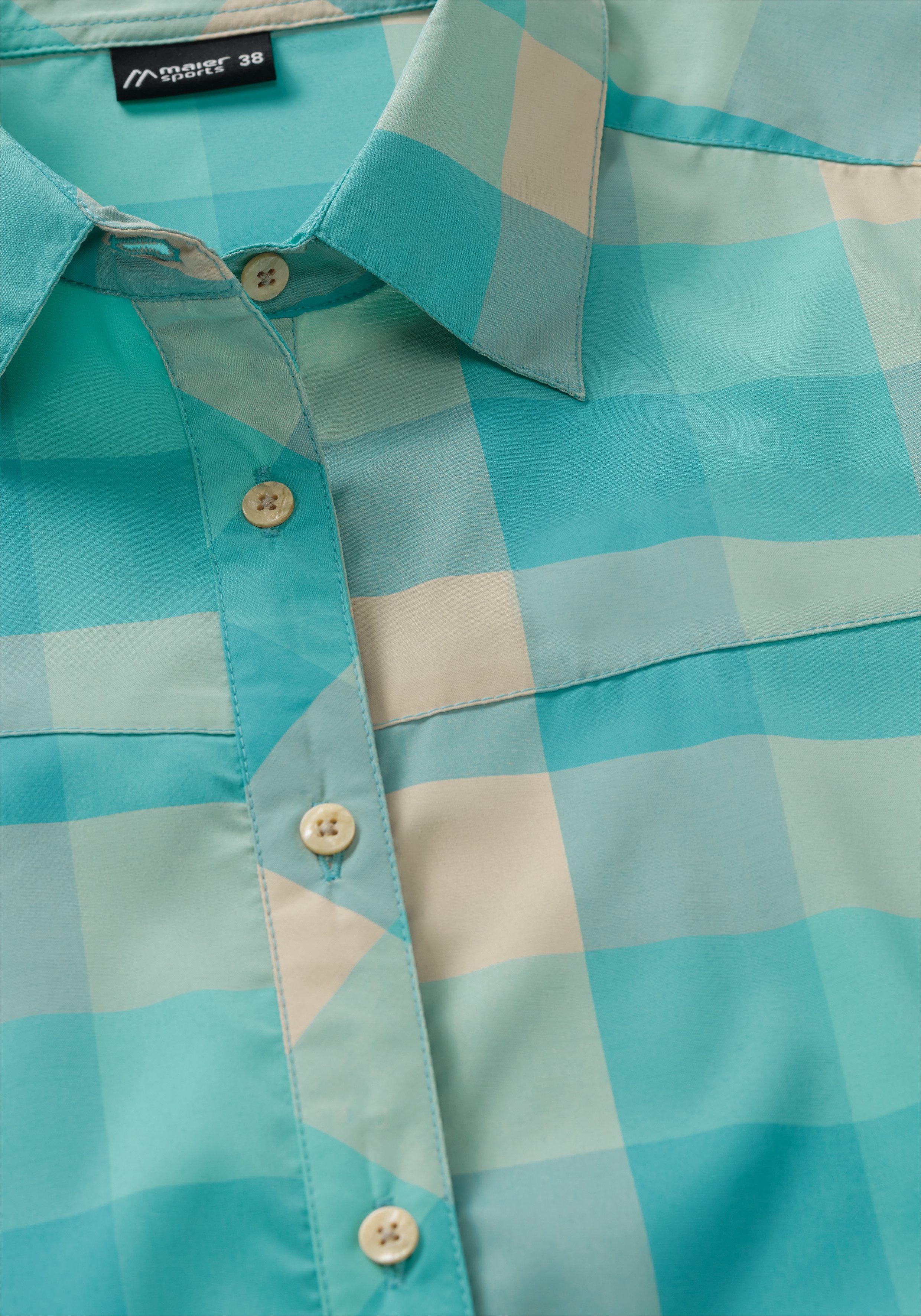 Maier Sports Outdoorbluse "Kendra S/S W", Damen Kurzarmbluse, pflegeleichte günstig online kaufen