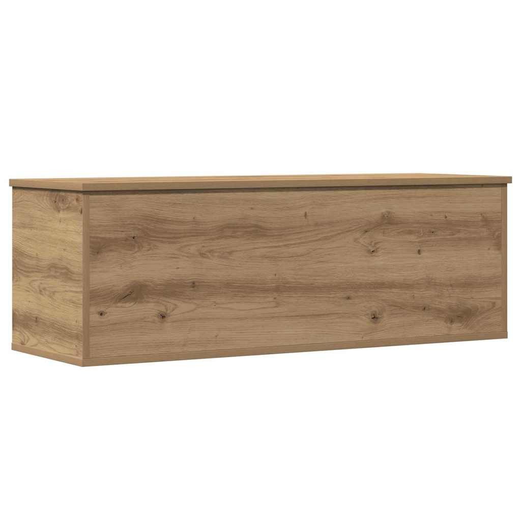 vidaXL Truhe Aufbewahrungsbox Artisan Eiche 102x35x35 cm aus Holzwerkstoff