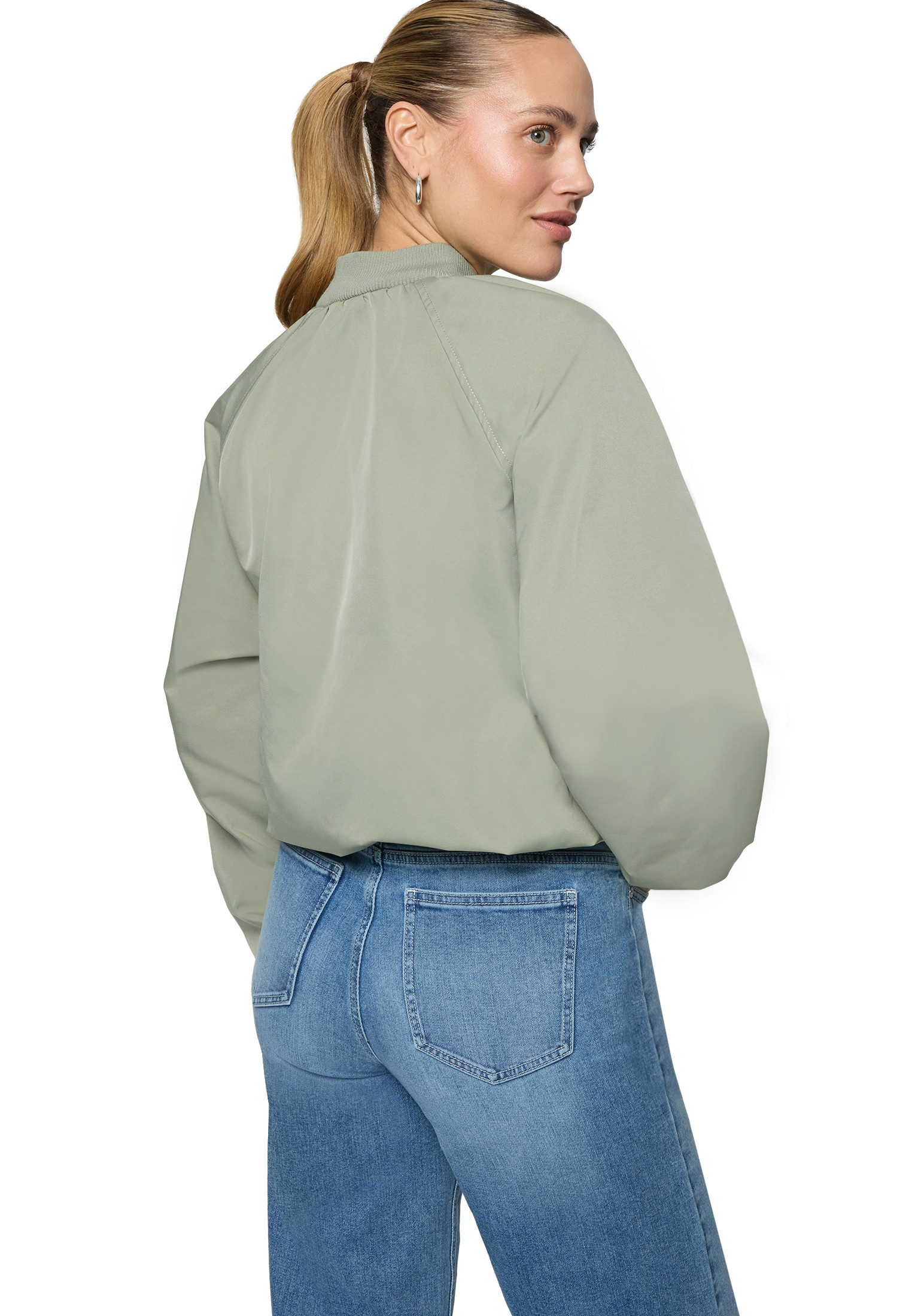 Zero Canvasjacke Damen mit Reißverschluss
