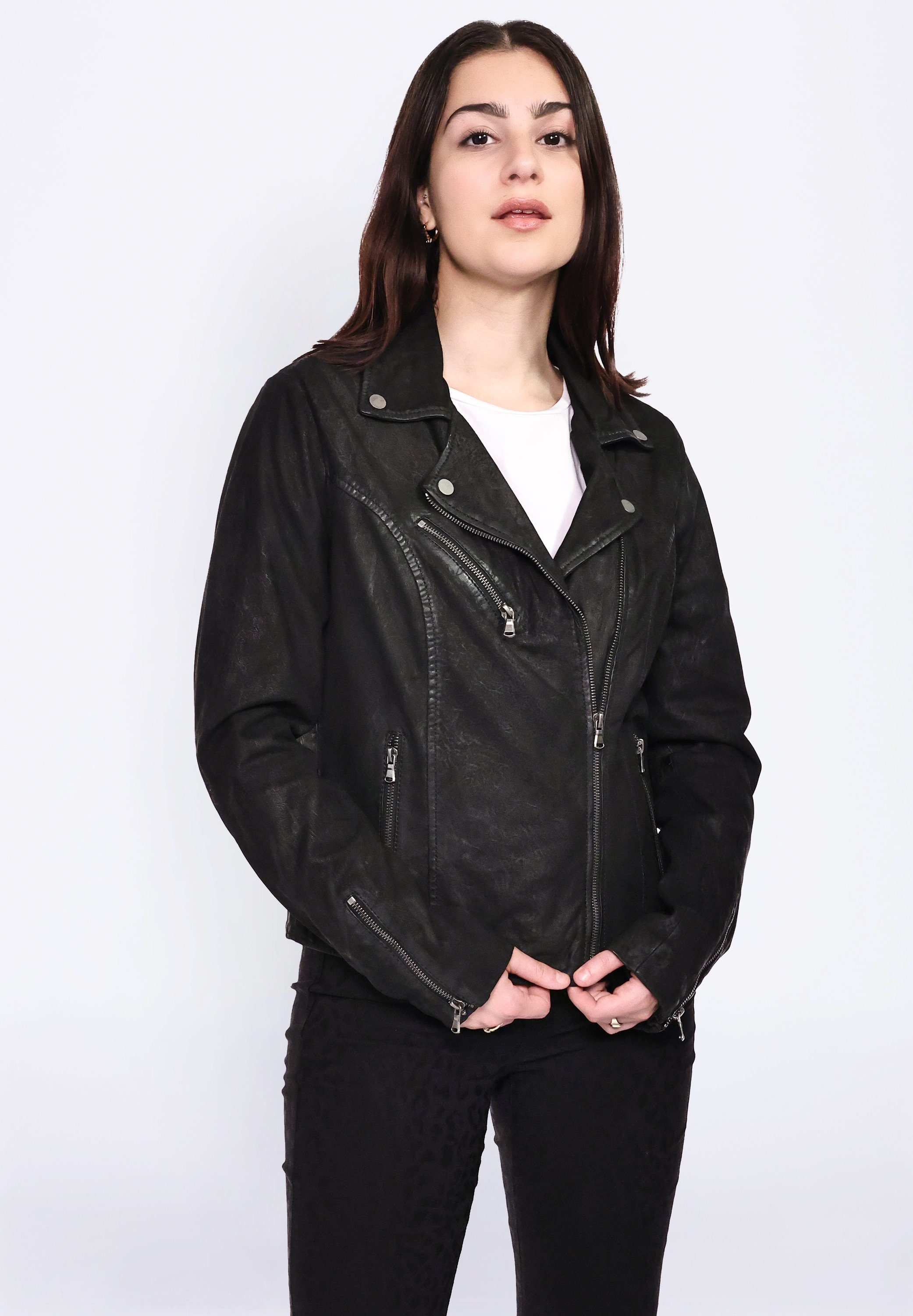 Maze Lederjacke 4202155