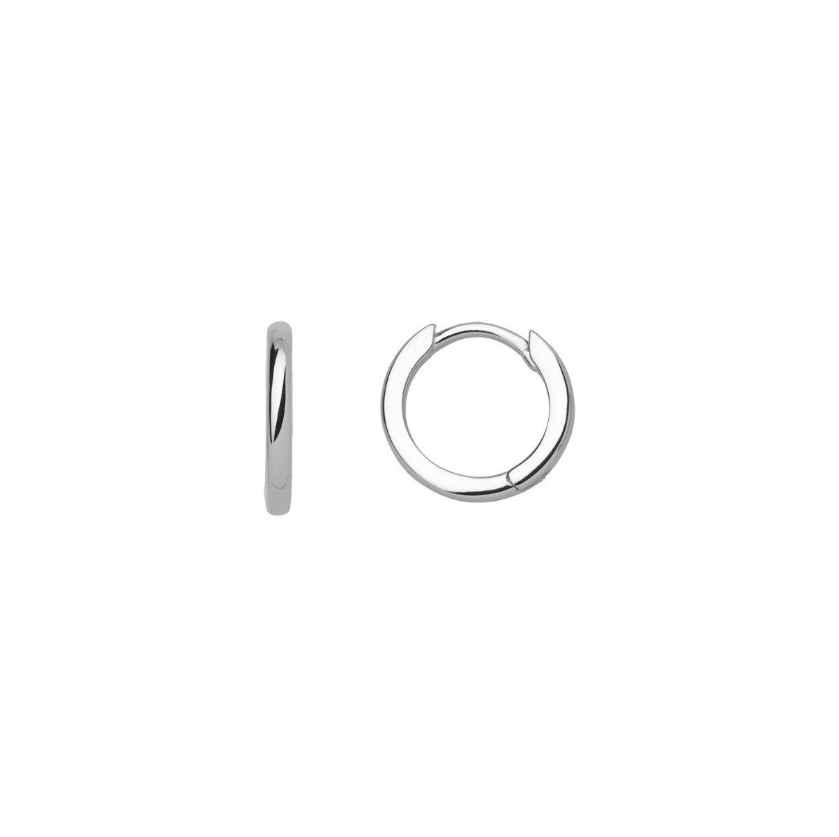 XENOX Paar Серьги-кольца Серьги Серьги-кольца Damen Klassisch Sterlingsilber 13 mm XS8660