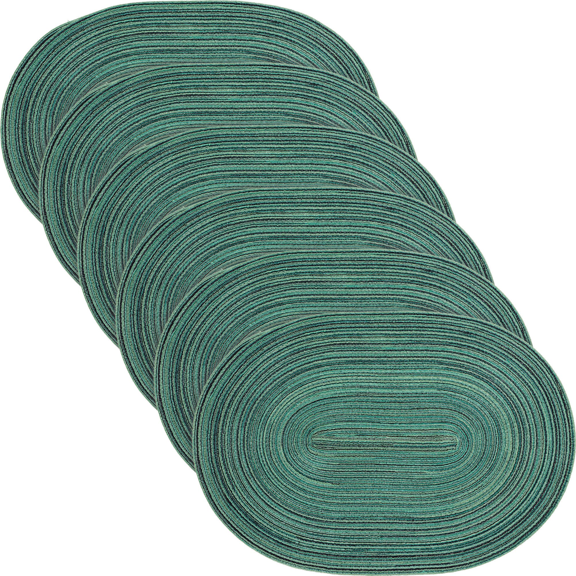 Erwin Müller Platzset Tischset "Silves" 6er-Pack, Uni