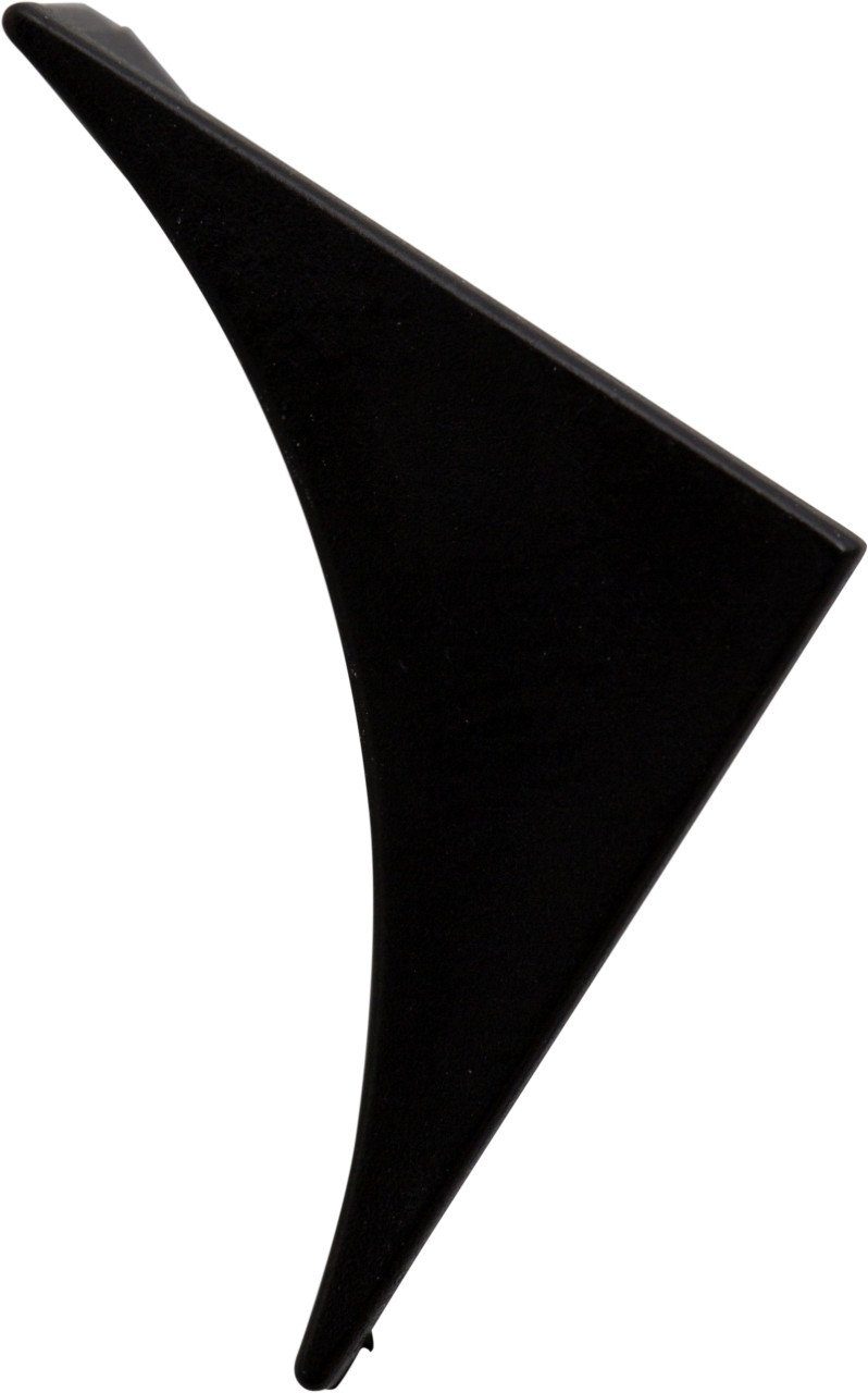 Primo Abschlussleiste Primo Zubehörset für Wandanschlußleiste, schwarz, Kunststoff
