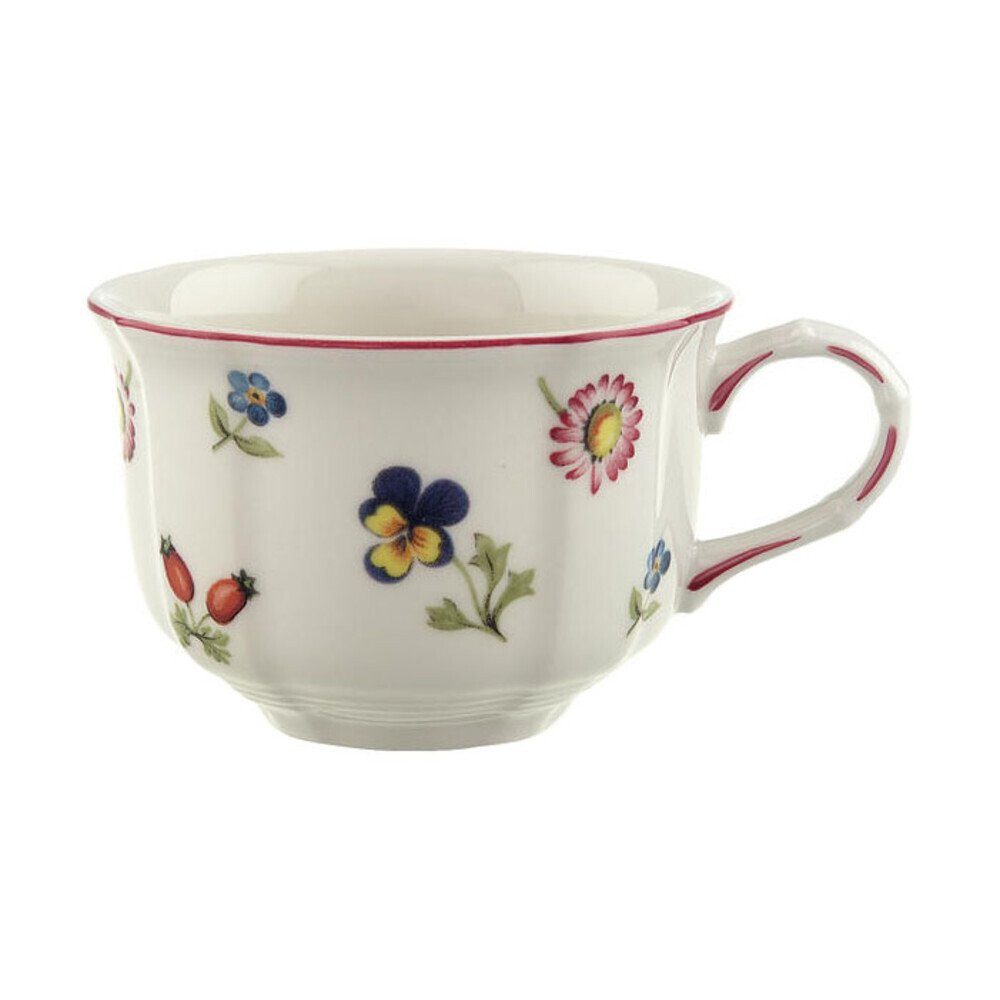 Villeroy & Boch Tasse Teetasse 0,13 l Petite Fleur, 1-tlg., Premium Porcelain, Teetasse, Teeobertasse, 130 ml, Premium Porcelain, bunt, Blütendekor
