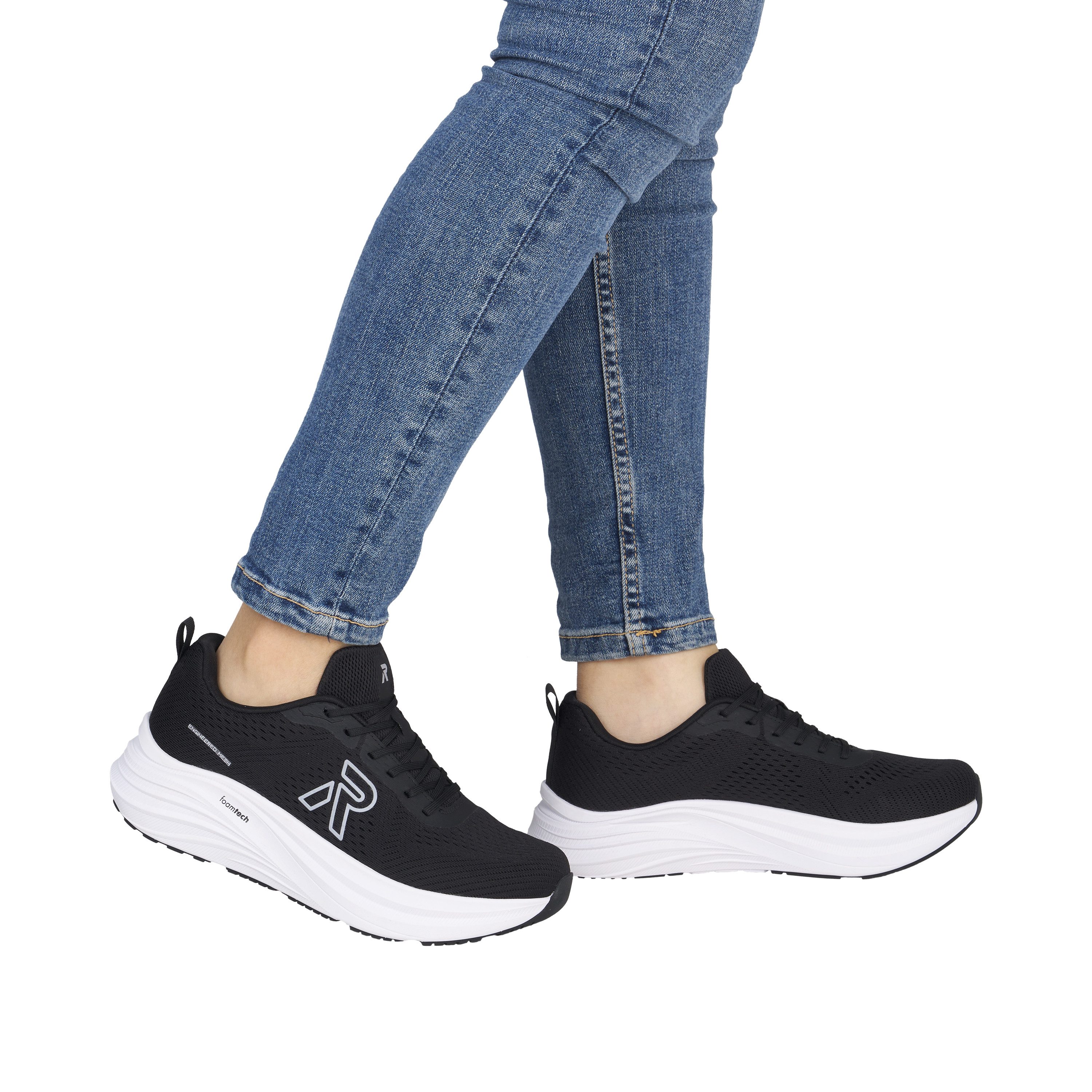 Rieker Sport Plateausneaker Freizeitschuh, Halbschuh, Schnürer mit leichter günstig online kaufen