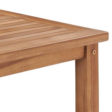 furnicato Couchtisch 45 x 45 x 45 cm Massivholz Teak