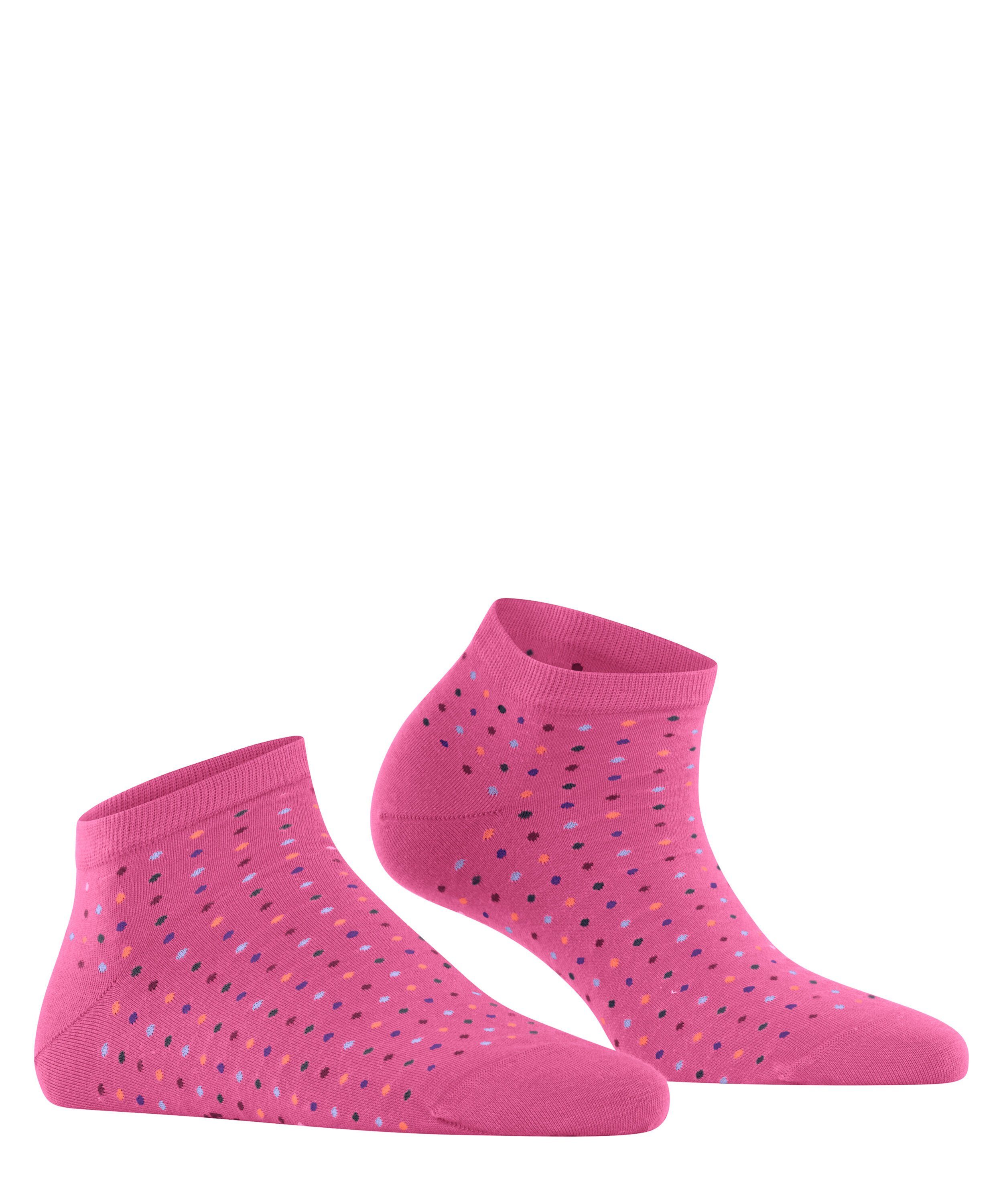 (8462) pink (1-Paar) FALKE mit Sneakersocken Pünktchen feinen Multispot