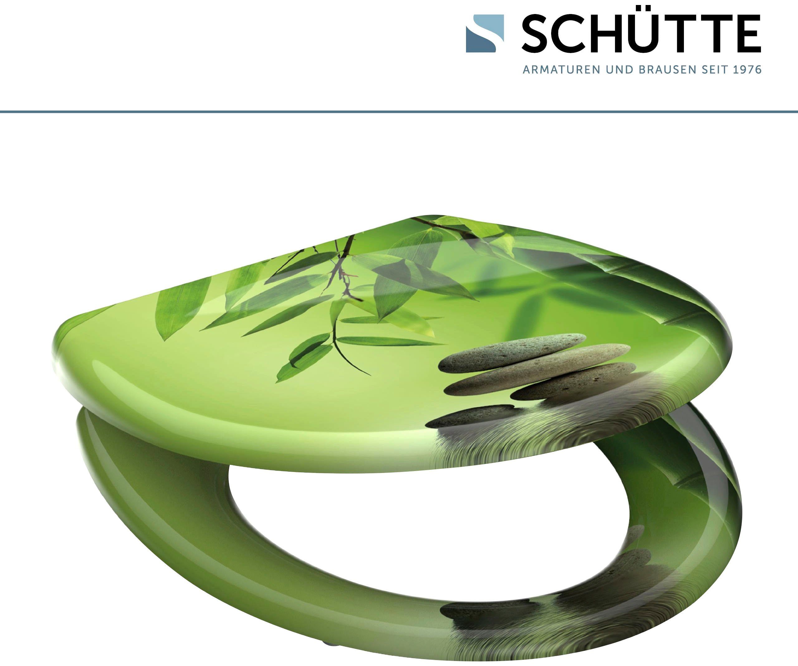 Schütte WC-Sitz Stone, Duroplast, mit Absenkautomatik und Schnellverschluss