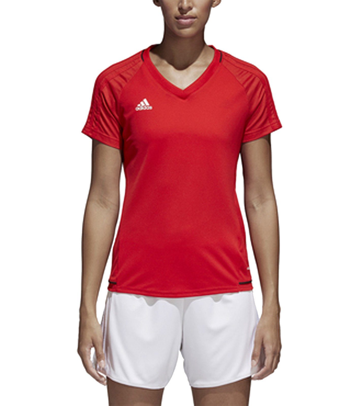 adidas Rundhalsshirt »adidas Adizero Sport-Shirt bequemes Damen Fußball-T- Shirt mit Climacool-Technologie Trainings-Shirt Rot« online kaufen | OTTO