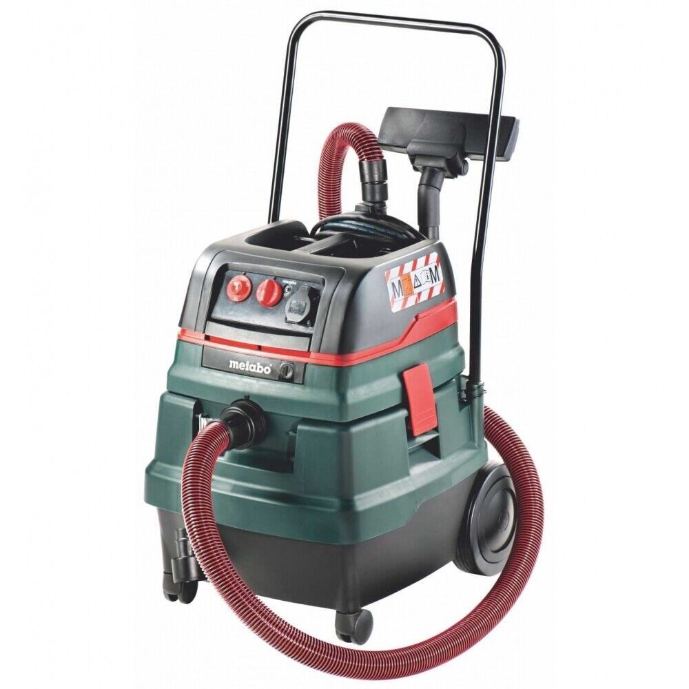 metabo Nass-Trocken-Sauger Metabo ASR 50 M SC Nass-/Trockensauger, 1400 W, antistatischer Anschluss, Überlaufschutz, Filterreinigung